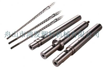 Bimetal barrel screw
